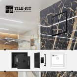 [TILE-FIT 004] Concealed Bath Fan (PAX Norte Compatible) - 1