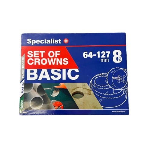 [69-5-001] SPECIALIST+ drill crown kit, 8 pcs