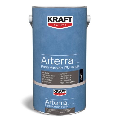 Arterra Patiti - PU Aqua Varnish - Set 5 kg Matt 1200x1200px